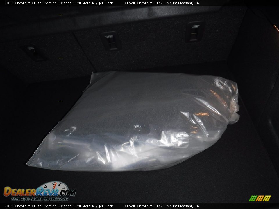 2017 Chevrolet Cruze Premier Orange Burst Metallic / Jet Black Photo #28