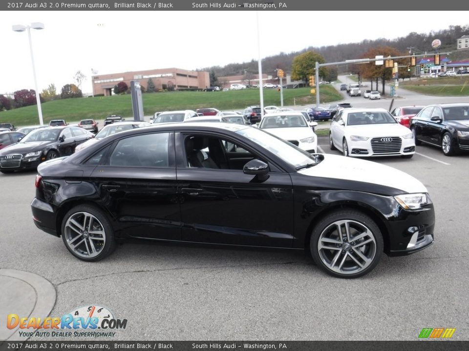 2017 Audi A3 2.0 Premium quttaro Brilliant Black / Black Photo #7