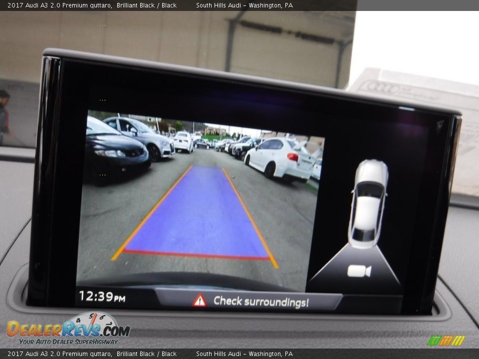 2017 Audi A3 2.0 Premium quttaro Brilliant Black / Black Photo #21