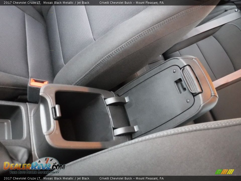 2017 Chevrolet Cruze LT Mosaic Black Metallic / Jet Black Photo #20