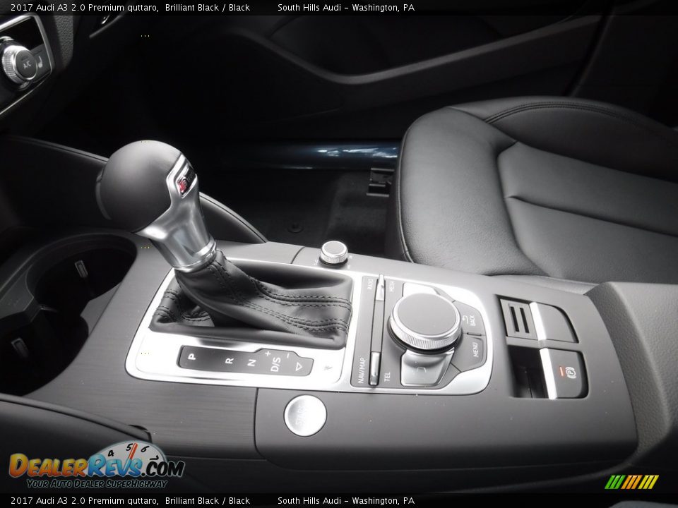 2017 Audi A3 2.0 Premium quttaro Brilliant Black / Black Photo #23