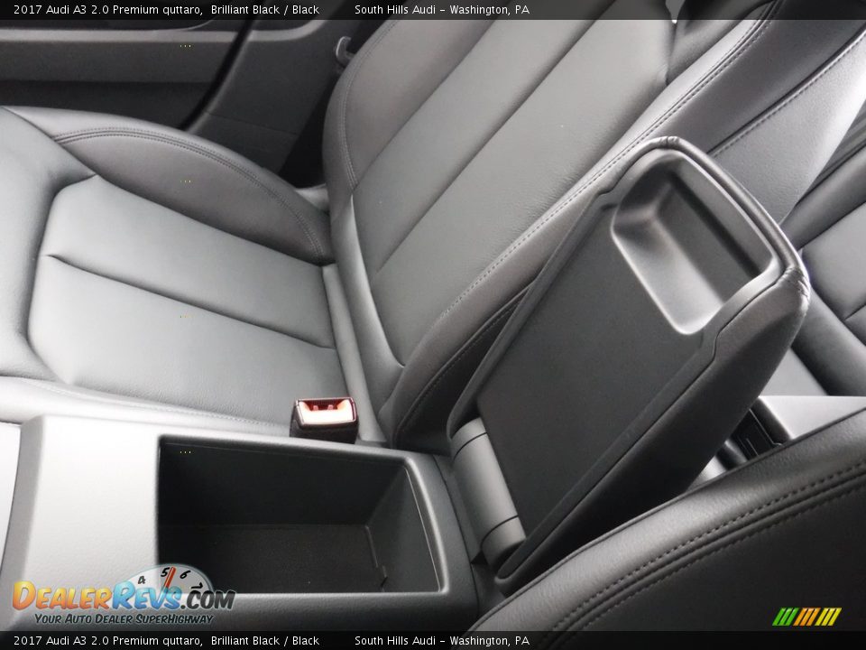 2017 Audi A3 2.0 Premium quttaro Brilliant Black / Black Photo #25