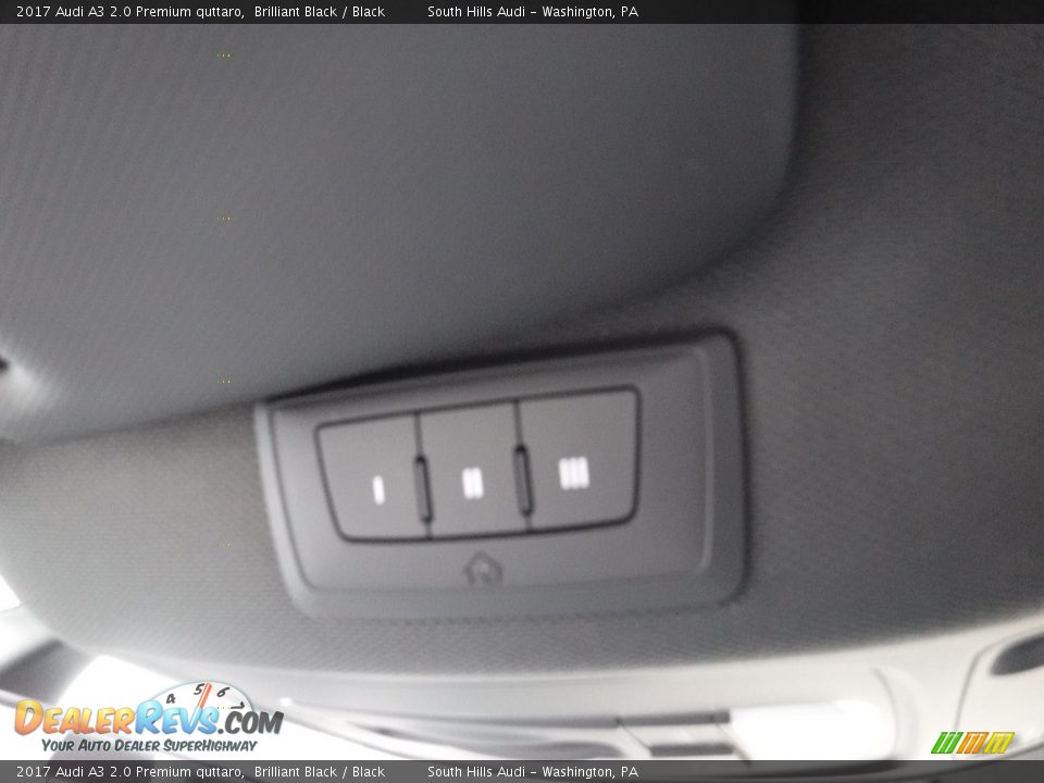 2017 Audi A3 2.0 Premium quttaro Brilliant Black / Black Photo #26