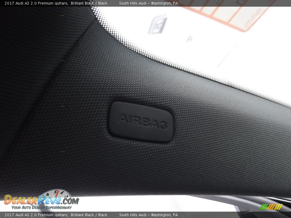 2017 Audi A3 2.0 Premium quttaro Brilliant Black / Black Photo #27