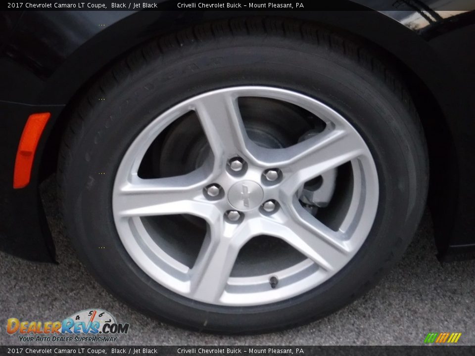 2017 Chevrolet Camaro LT Coupe Black / Jet Black Photo #3
