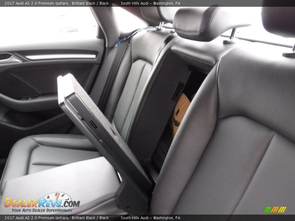 2017 Audi A3 2.0 Premium quttaro Brilliant Black / Black Photo #33