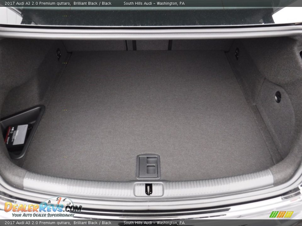 2017 Audi A3 2.0 Premium quttaro Brilliant Black / Black Photo #34