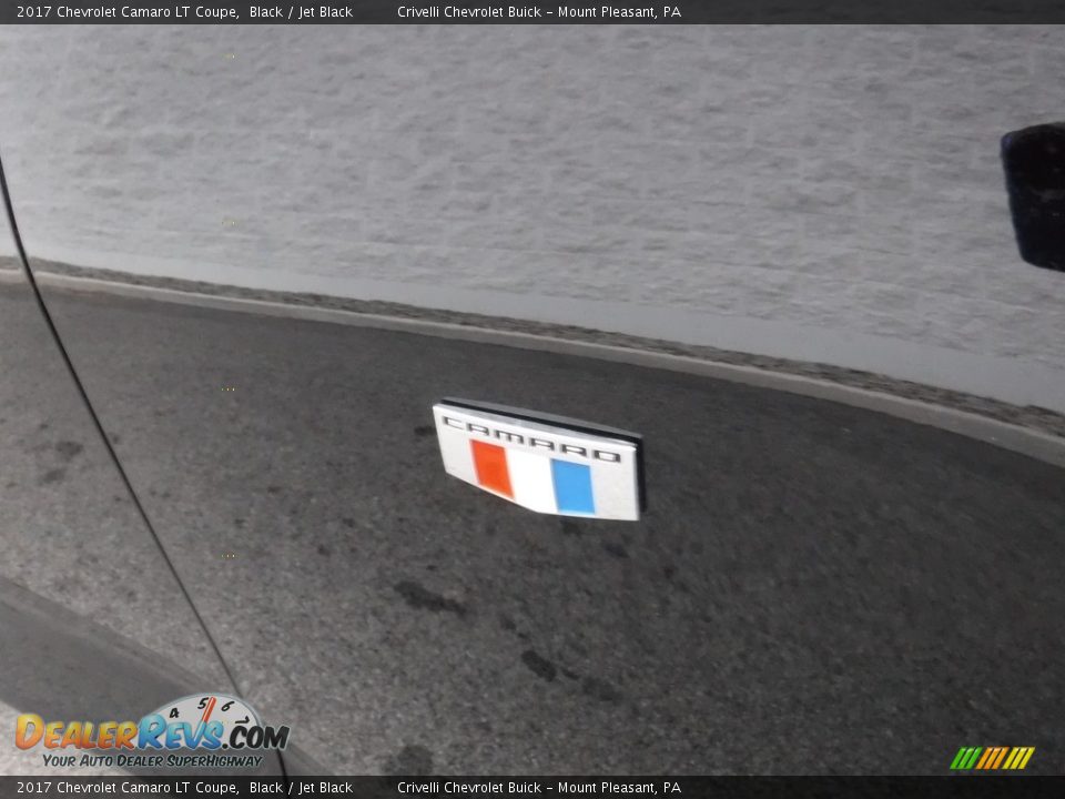 2017 Chevrolet Camaro LT Coupe Black / Jet Black Photo #6