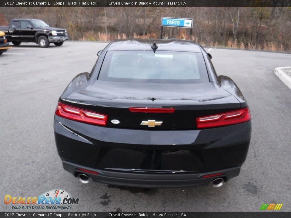 2017 Chevrolet Camaro LT Coupe Black / Jet Black Photo #7