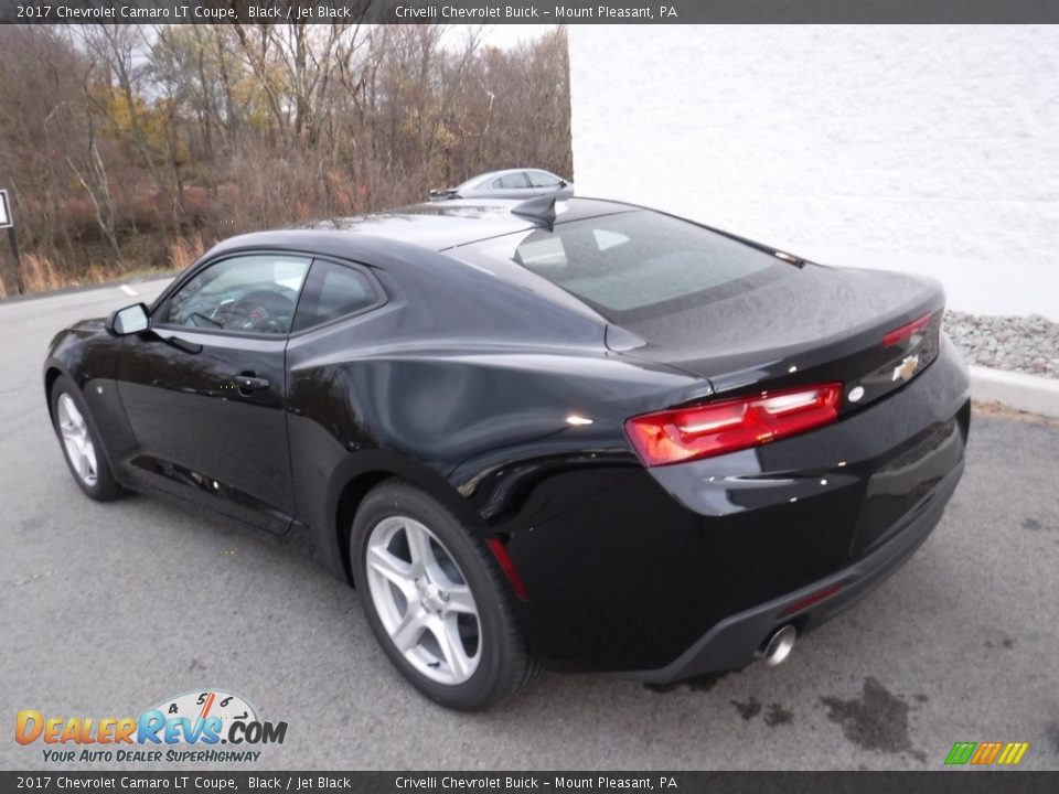 2017 Chevrolet Camaro LT Coupe Black / Jet Black Photo #8