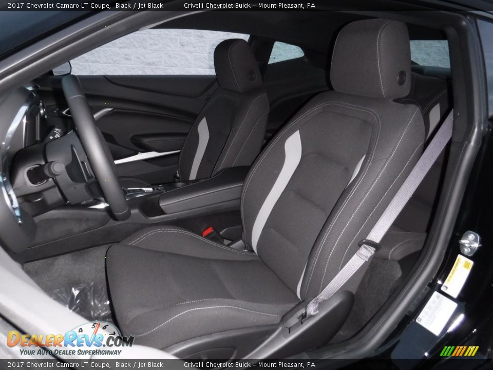 2017 Chevrolet Camaro LT Coupe Black / Jet Black Photo #11
