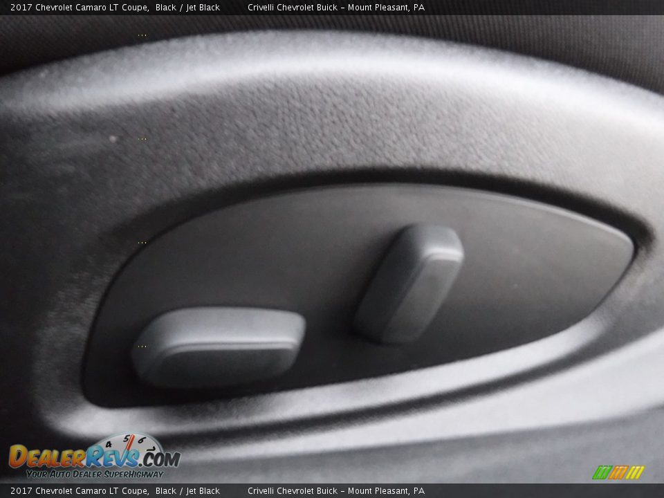 2017 Chevrolet Camaro LT Coupe Black / Jet Black Photo #12