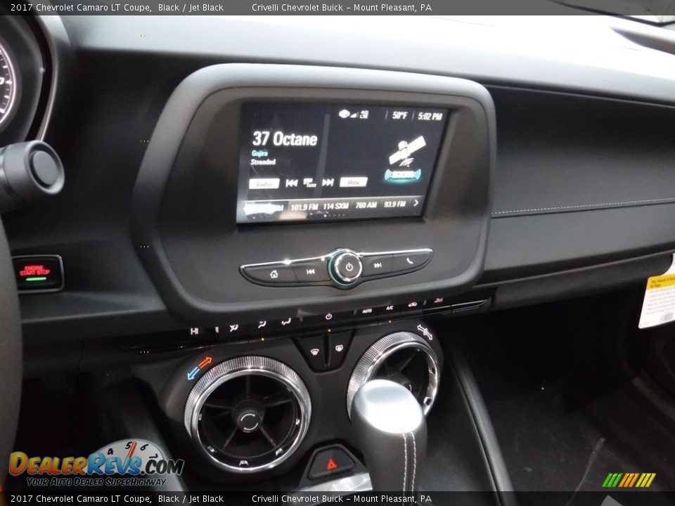2017 Chevrolet Camaro LT Coupe Black / Jet Black Photo #13