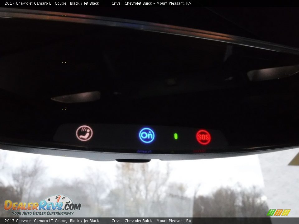 2017 Chevrolet Camaro LT Coupe Black / Jet Black Photo #15