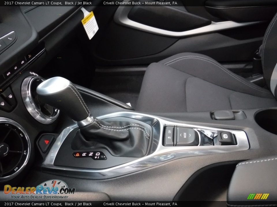 2017 Chevrolet Camaro LT Coupe Black / Jet Black Photo #16
