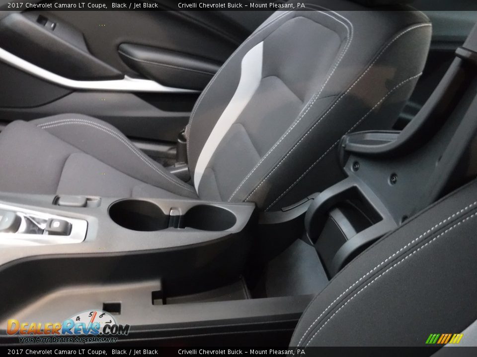 2017 Chevrolet Camaro LT Coupe Black / Jet Black Photo #17