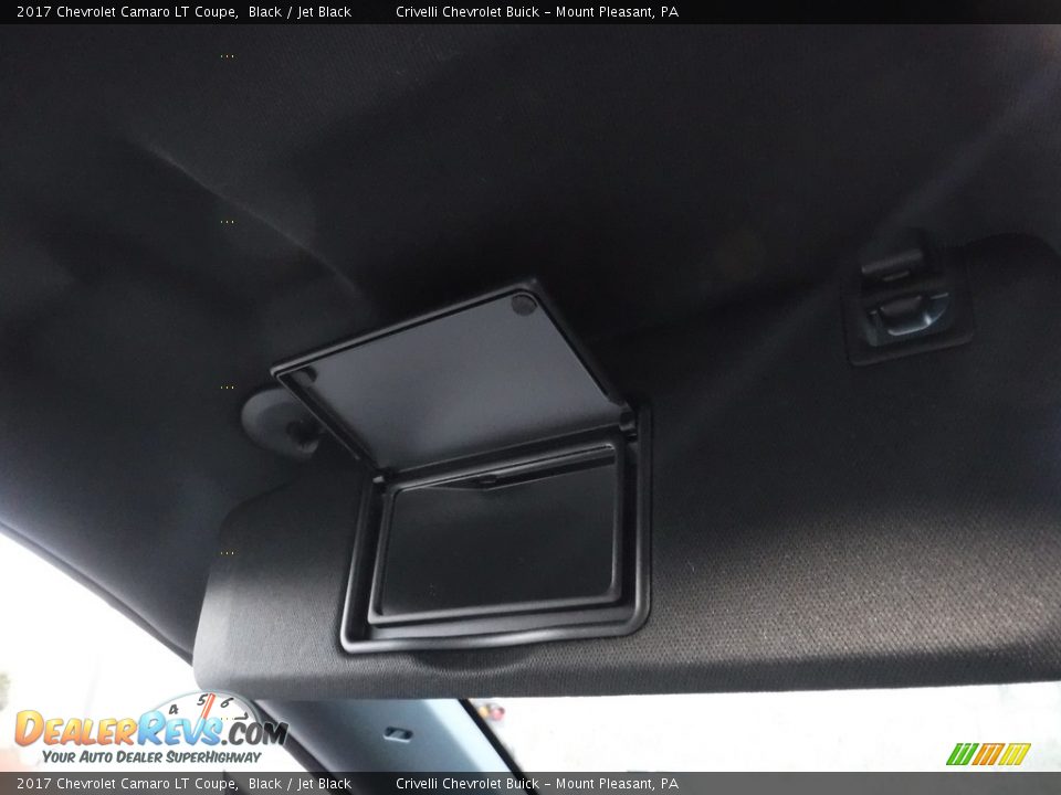 2017 Chevrolet Camaro LT Coupe Black / Jet Black Photo #22