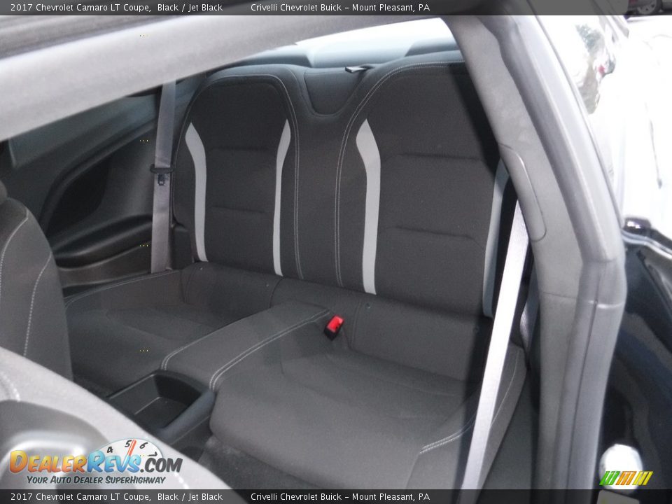 2017 Chevrolet Camaro LT Coupe Black / Jet Black Photo #23