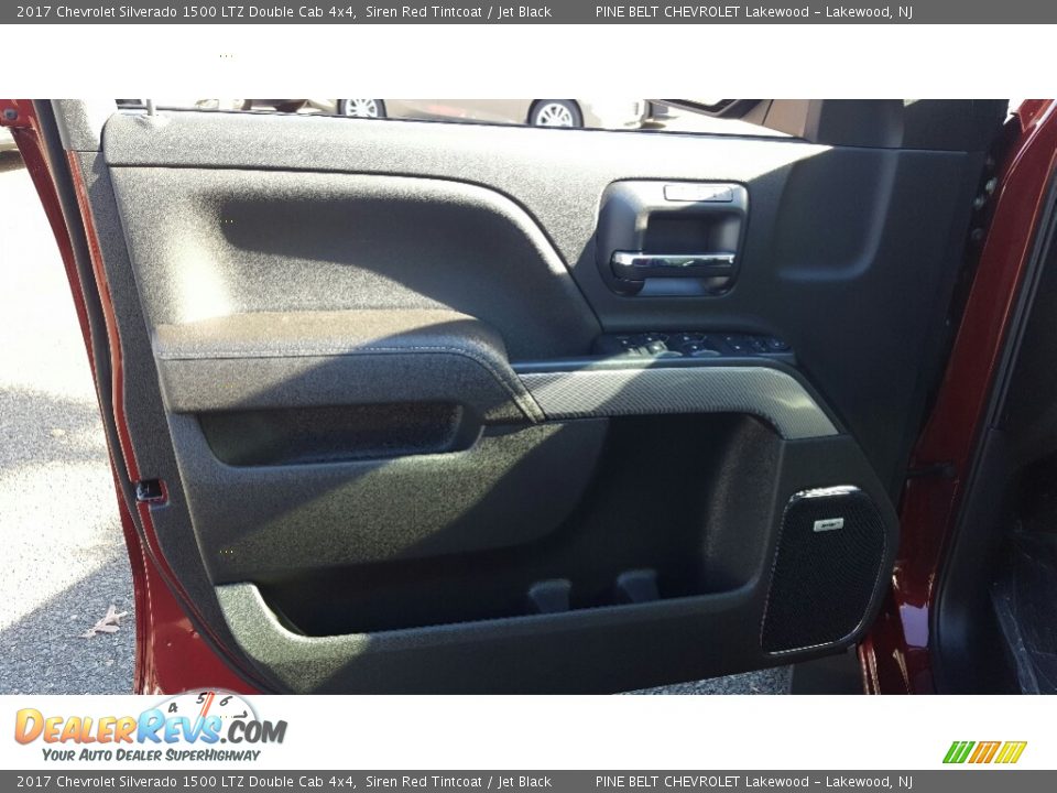 2017 Chevrolet Silverado 1500 LTZ Double Cab 4x4 Siren Red Tintcoat / Jet Black Photo #6
