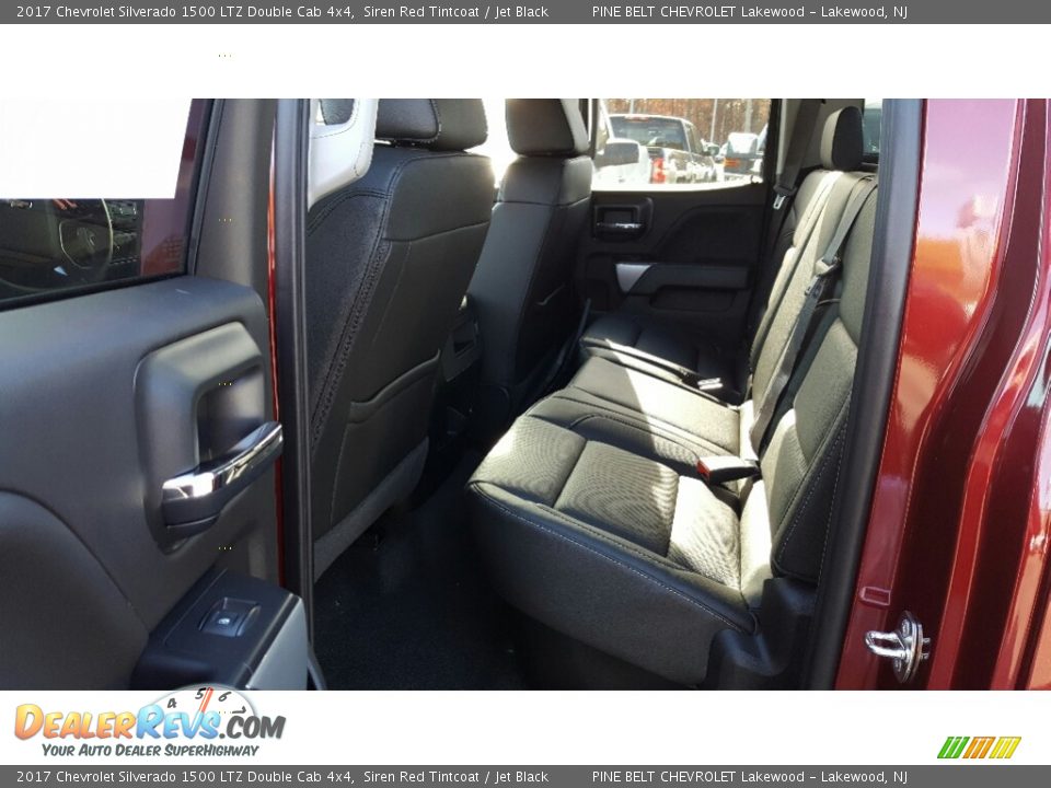 2017 Chevrolet Silverado 1500 LTZ Double Cab 4x4 Siren Red Tintcoat / Jet Black Photo #8