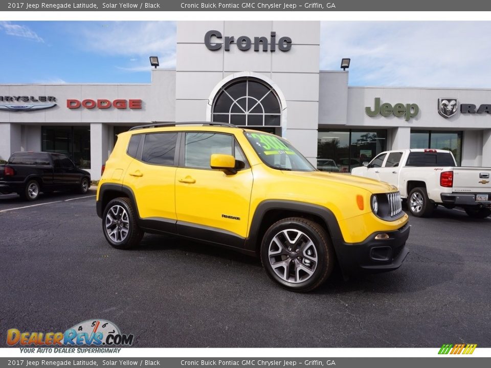 2017 Jeep Renegade Latitude Solar Yellow / Black Photo #1