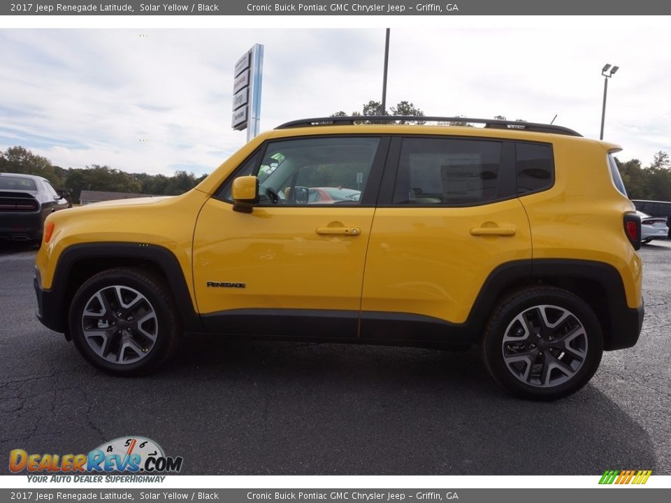 Solar Yellow 2017 Jeep Renegade Latitude Photo #4
