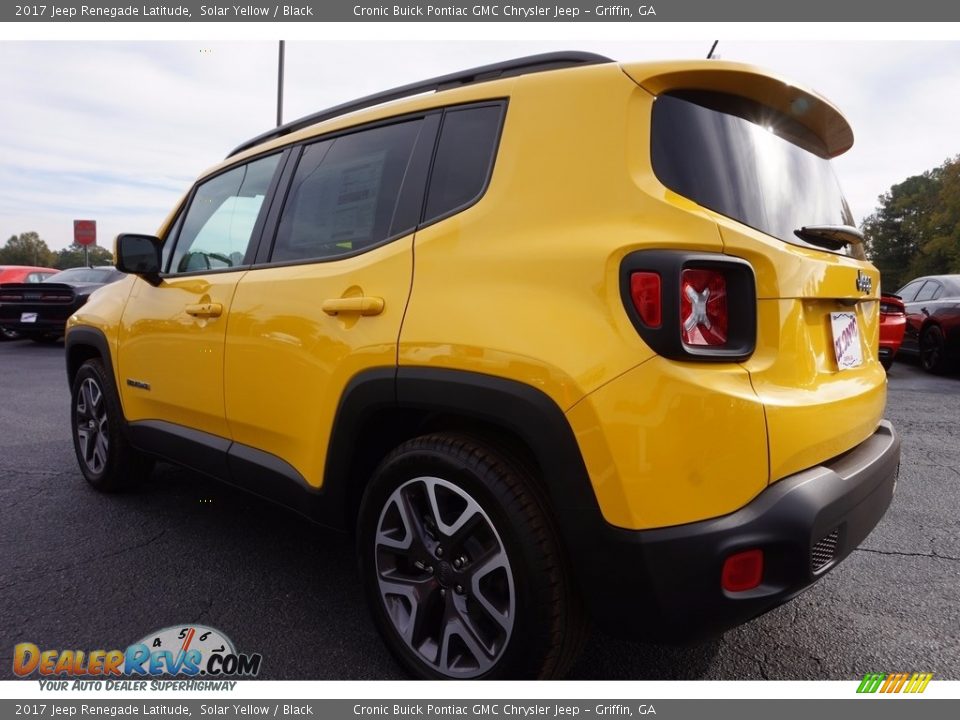 2017 Jeep Renegade Latitude Solar Yellow / Black Photo #5