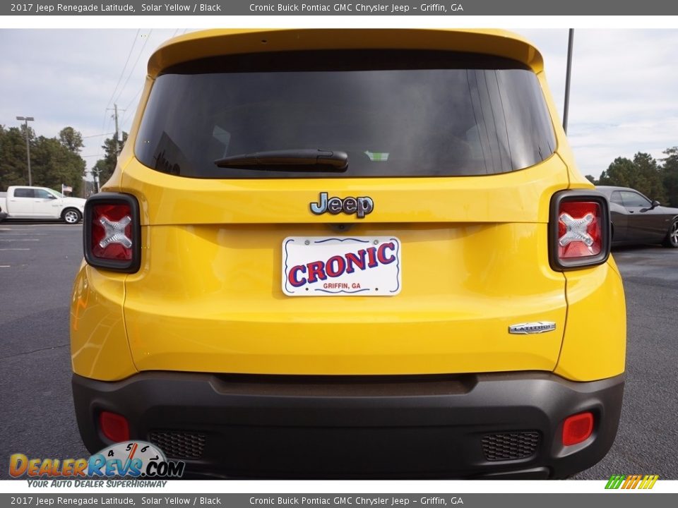 2017 Jeep Renegade Latitude Solar Yellow / Black Photo #6