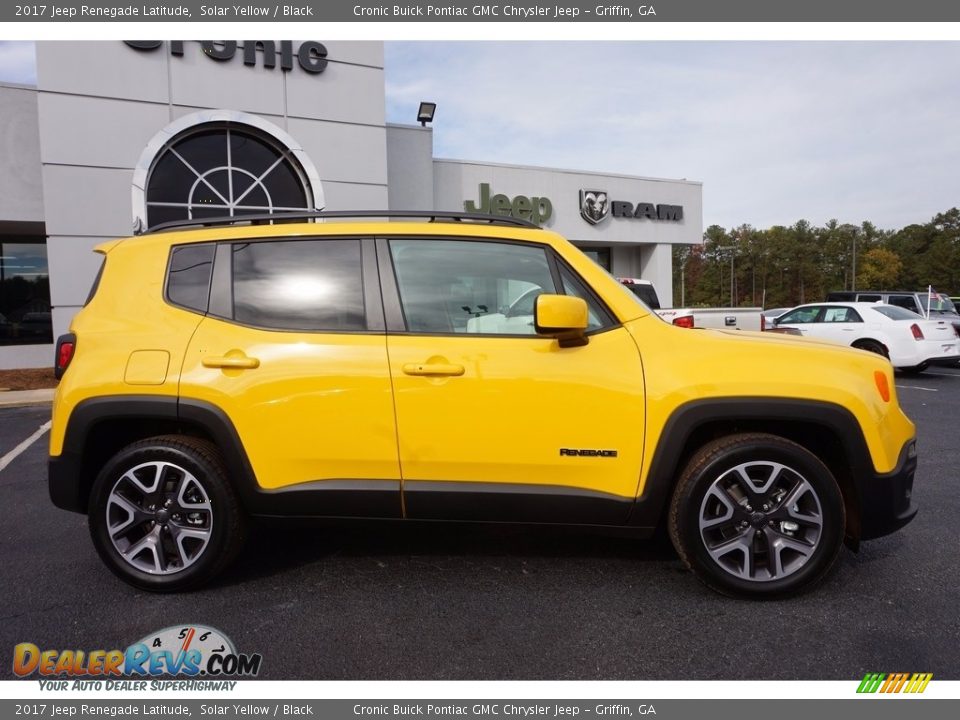2017 Jeep Renegade Latitude Solar Yellow / Black Photo #8
