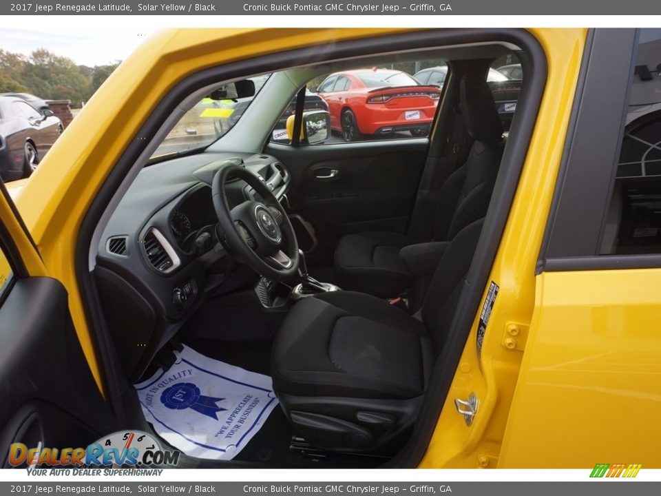 2017 Jeep Renegade Latitude Solar Yellow / Black Photo #9