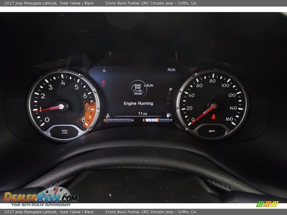 2017 Jeep Renegade Latitude Gauges Photo #13