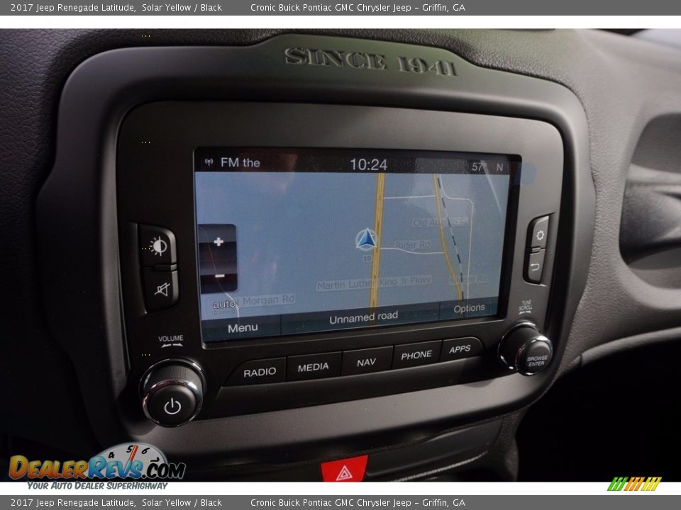 Navigation of 2017 Jeep Renegade Latitude Photo #14