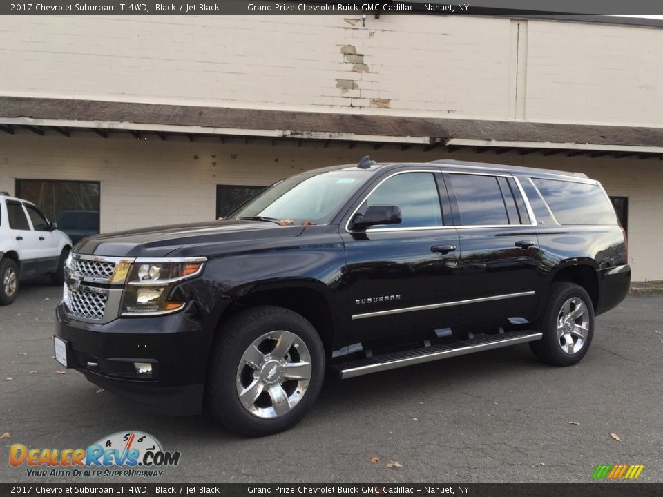 2017 Chevrolet Suburban LT 4WD Black / Jet Black Photo #1