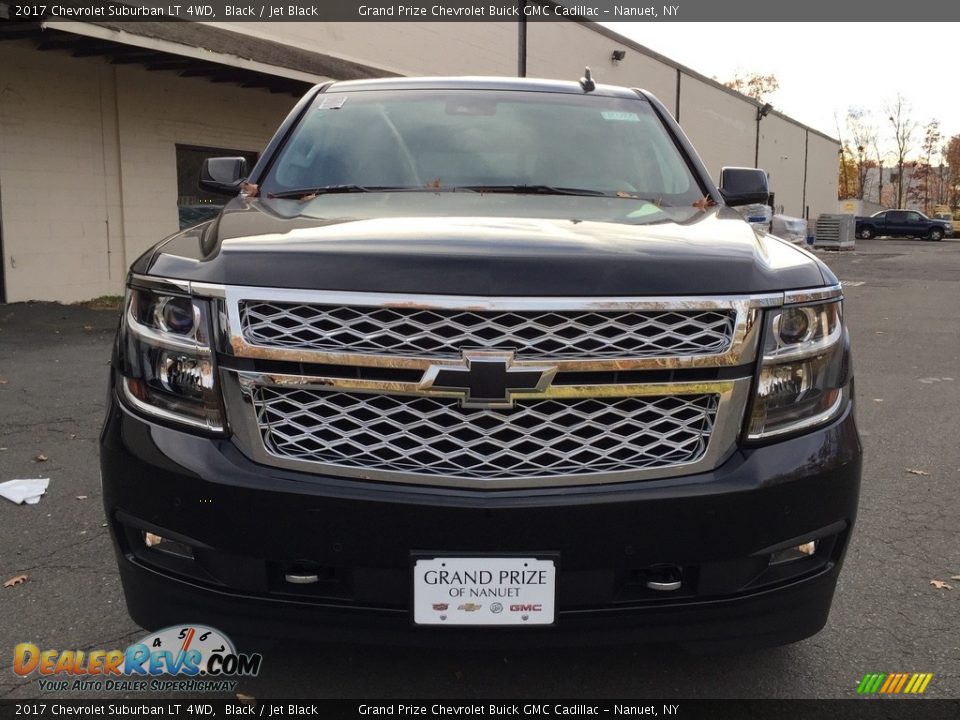 2017 Chevrolet Suburban LT 4WD Black / Jet Black Photo #2