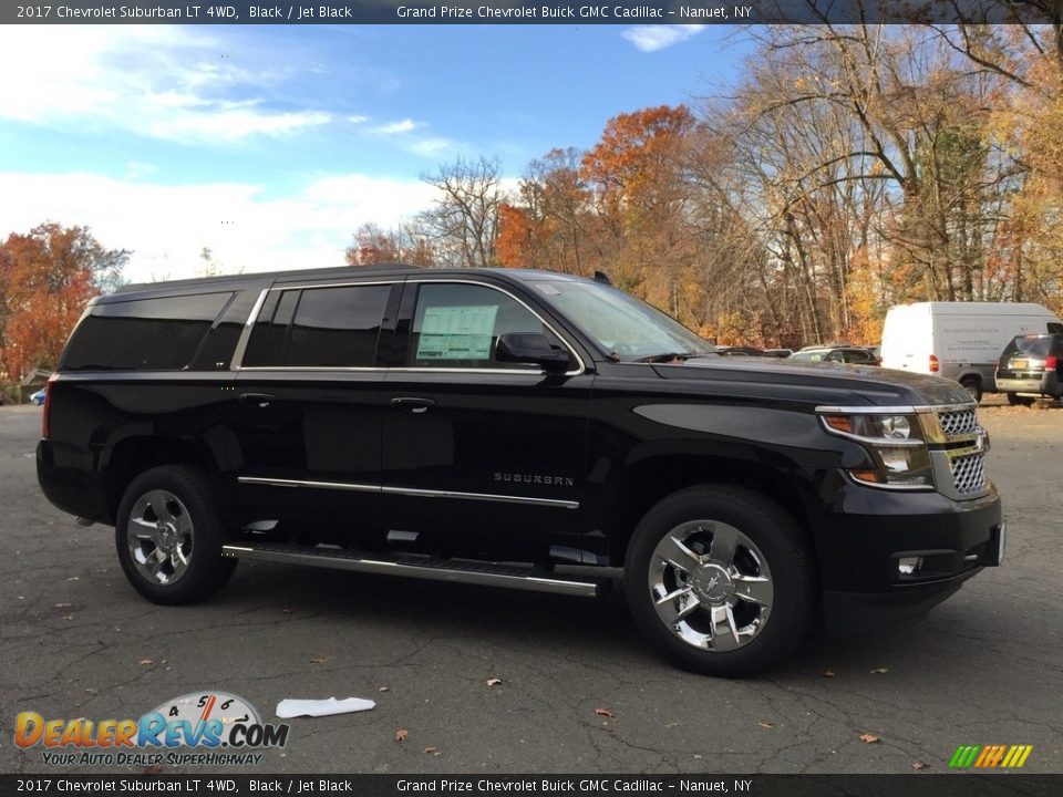 2017 Chevrolet Suburban LT 4WD Black / Jet Black Photo #3