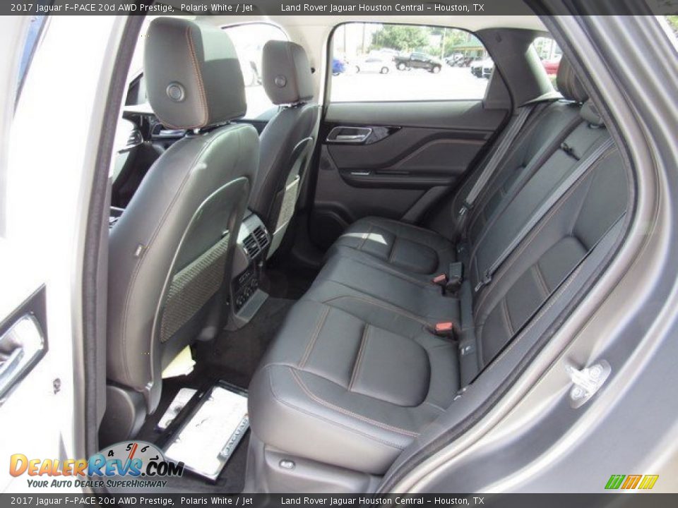 2017 Jaguar F-PACE 20d AWD Prestige Polaris White / Jet Photo #5