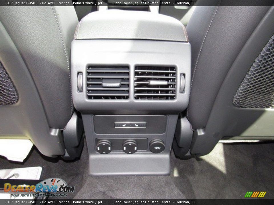 2017 Jaguar F-PACE 20d AWD Prestige Polaris White / Jet Photo #15