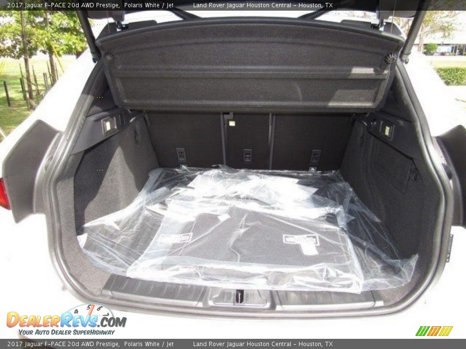 2017 Jaguar F-PACE 20d AWD Prestige Polaris White / Jet Photo #16