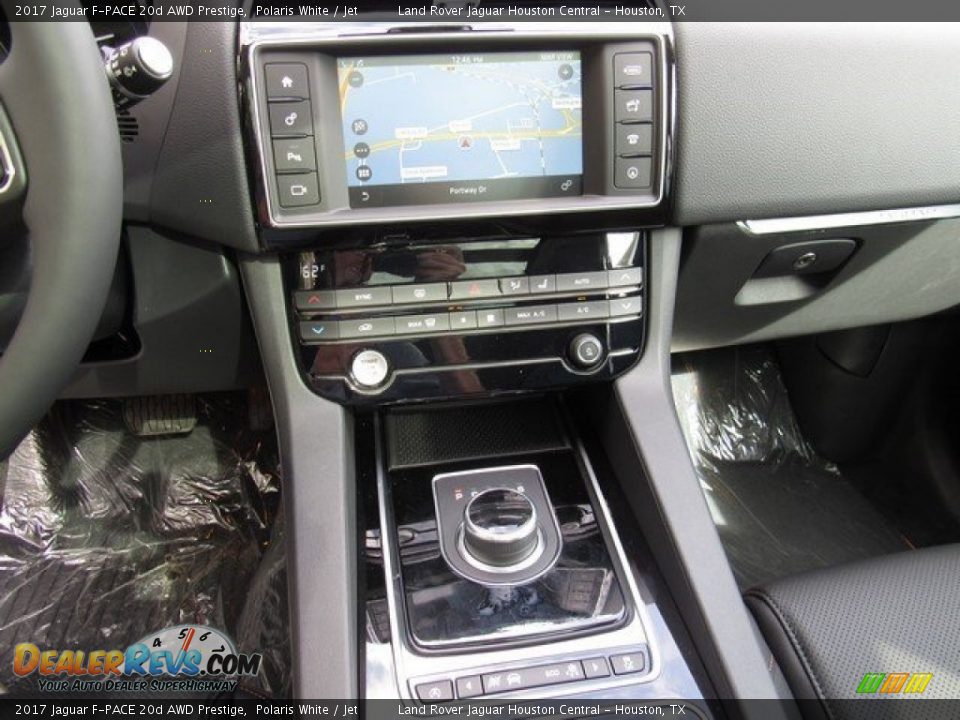 2017 Jaguar F-PACE 20d AWD Prestige Polaris White / Jet Photo #18