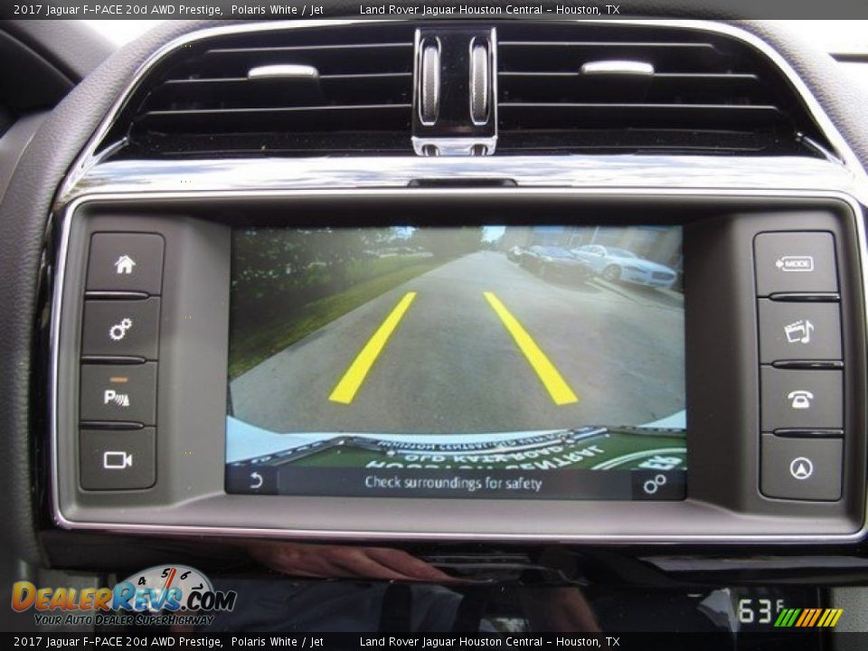 2017 Jaguar F-PACE 20d AWD Prestige Polaris White / Jet Photo #19