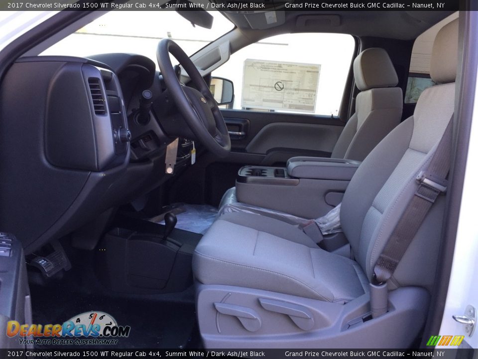 2017 Chevrolet Silverado 1500 WT Regular Cab 4x4 Summit White / Dark Ash/Jet Black Photo #7