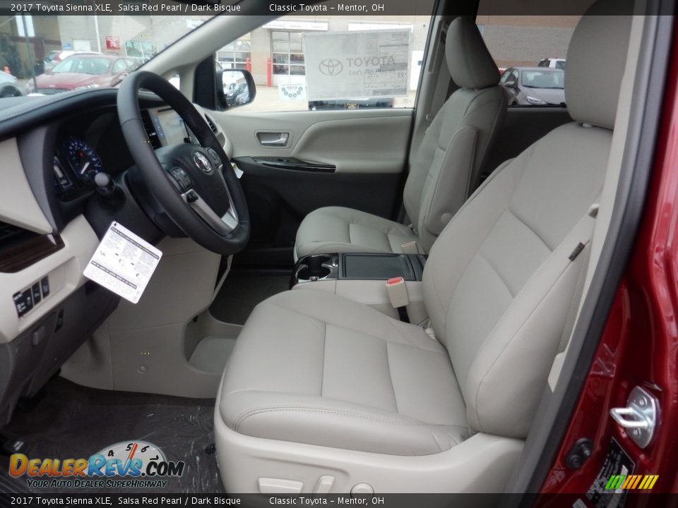 2017 Toyota Sienna XLE Salsa Red Pearl / Dark Bisque Photo #3
