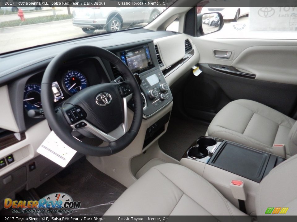2017 Toyota Sienna XLE Salsa Red Pearl / Dark Bisque Photo #4
