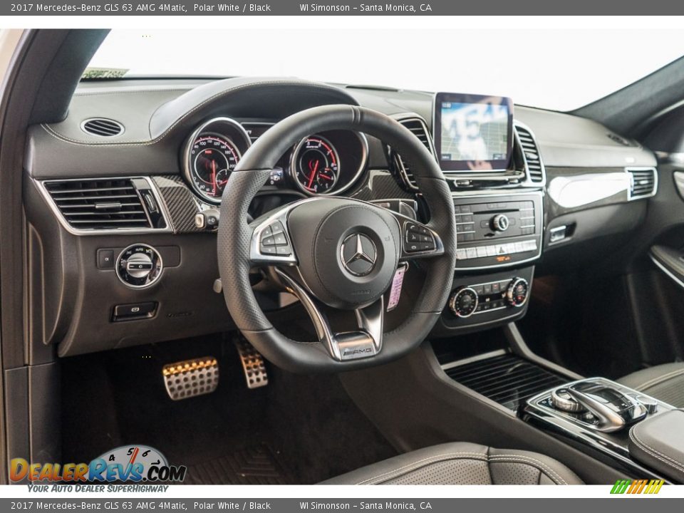 Dashboard of 2017 Mercedes-Benz GLS 63 AMG 4Matic Photo #5