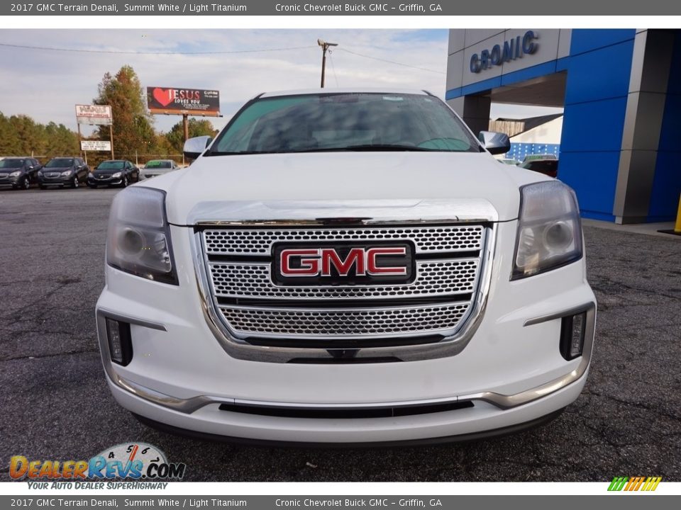 2017 GMC Terrain Denali Summit White / Light Titanium Photo #2