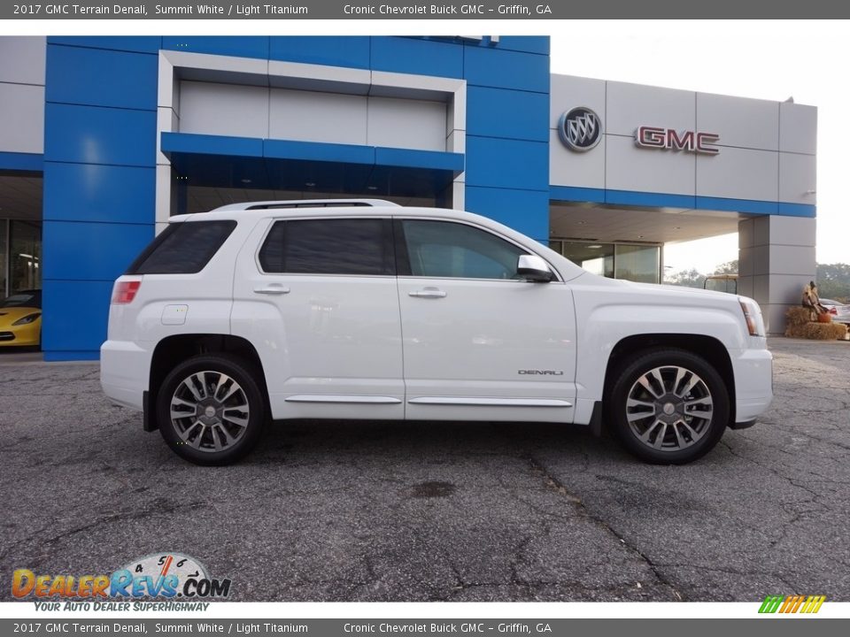 Summit White 2017 GMC Terrain Denali Photo #8