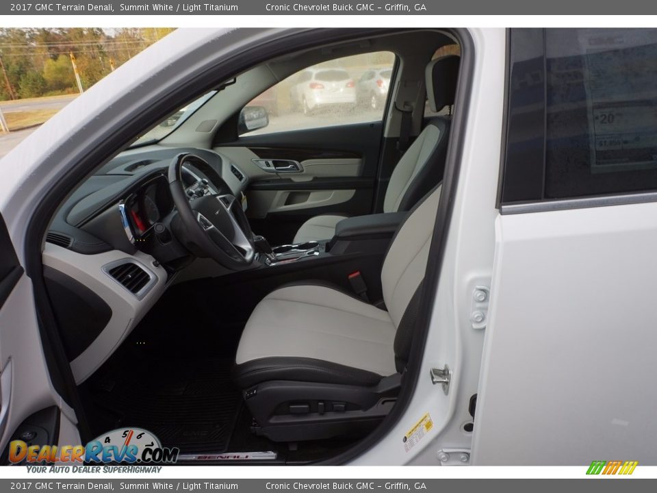 Front Seat of 2017 GMC Terrain Denali Photo #9
