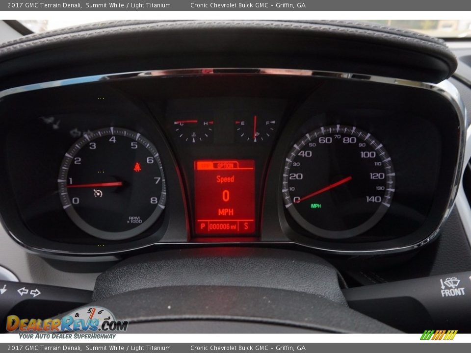 2017 GMC Terrain Denali Gauges Photo #14