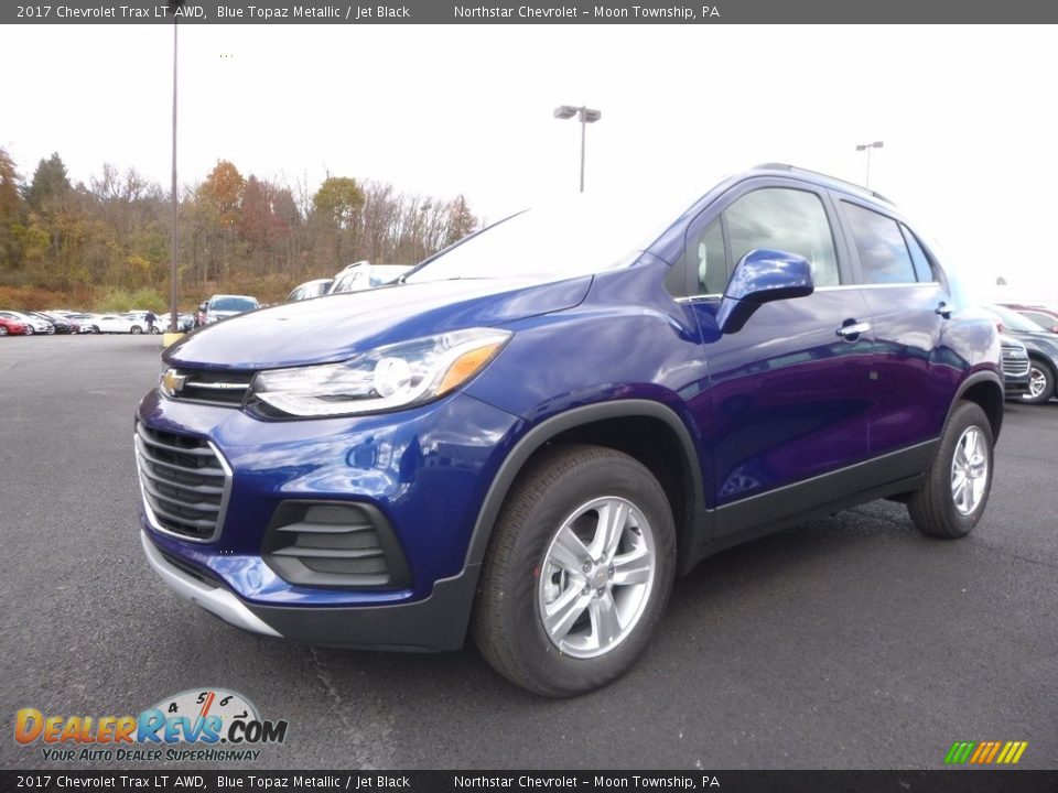 2017 Chevrolet Trax LT AWD Blue Topaz Metallic / Jet Black Photo #1