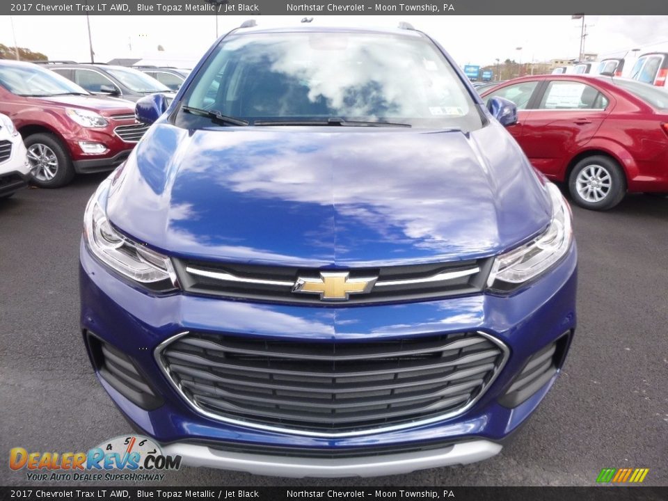 2017 Chevrolet Trax LT AWD Blue Topaz Metallic / Jet Black Photo #2